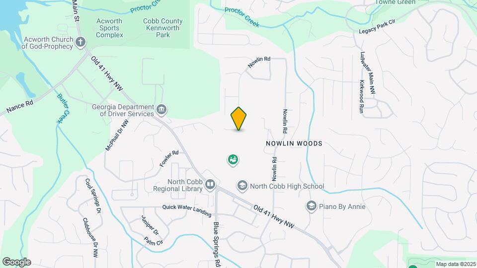 3883 Nowlin Rd Map and Location Details