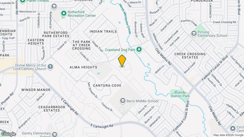 1801 Hazer Ln Map and Location Details