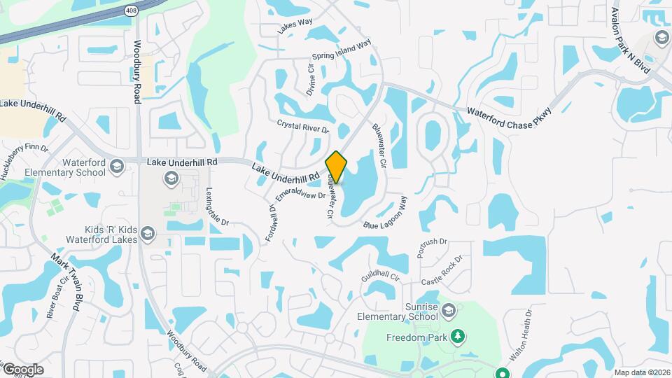 13535 Bluewater Cir Map and Location Details