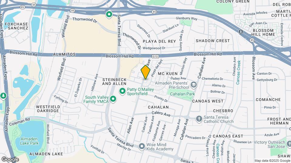 5730 Allen Ave Map and Location Details