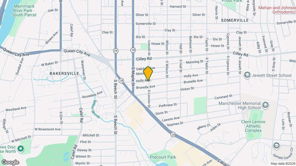 129 S Lincoln St Map and Location Details