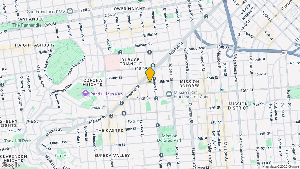 2035 15th St Map and Location Details