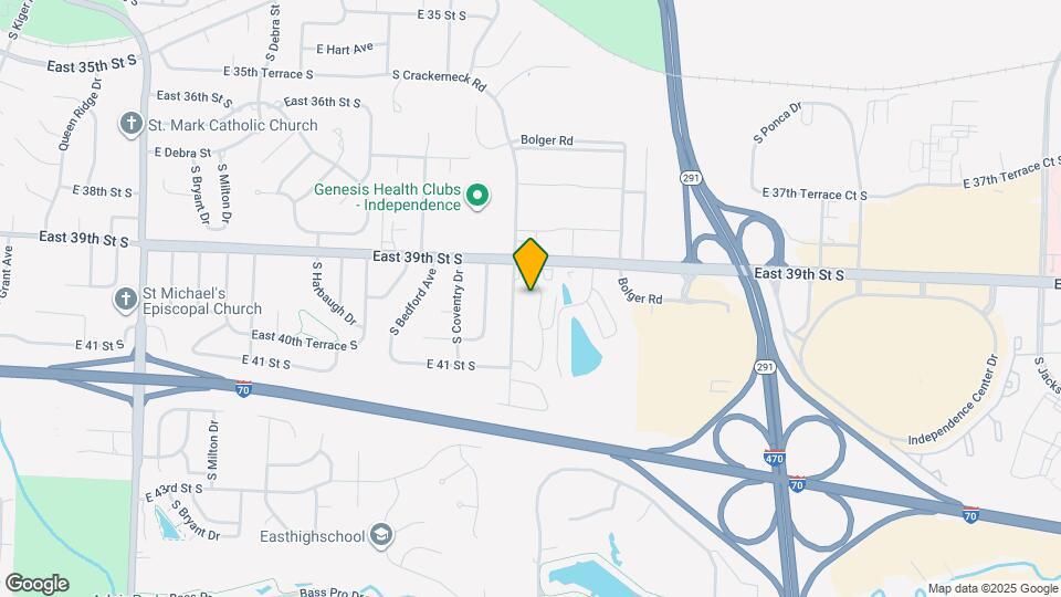 Coventry Park KC Apartments LLC Map and Location Details