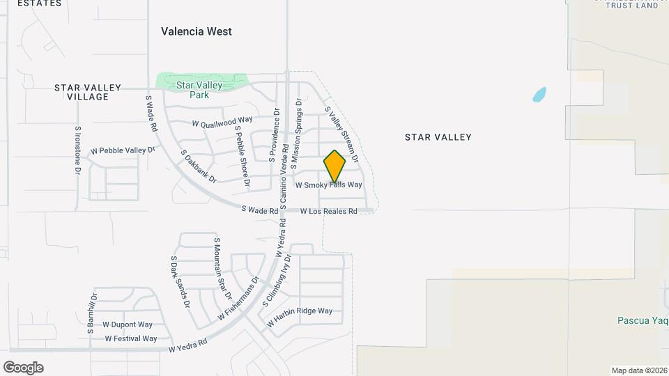 6449 W Smoky Falls Way Map and Location Details