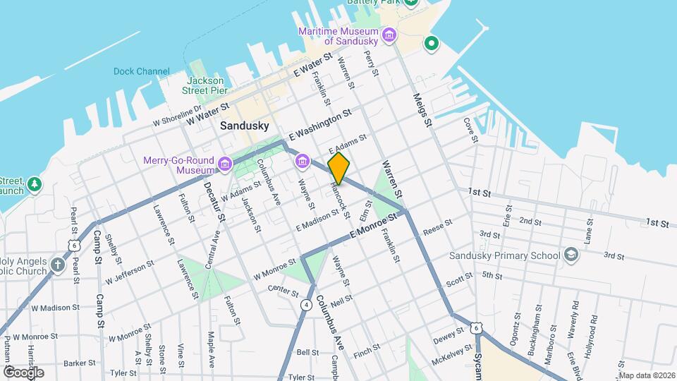 512 Hancock St Mapa y Detalles de la Ubicación