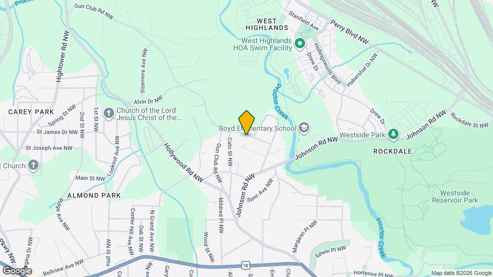 2044 Ruth St NW Map and Location Details