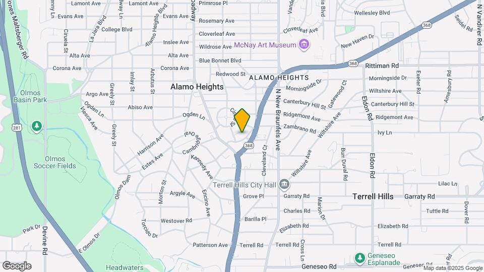 201 Ellwood St Map and Location Details