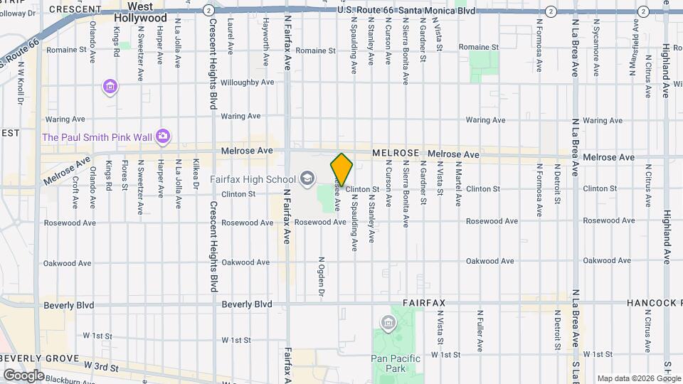 7722 Clinton St Map and Location Details