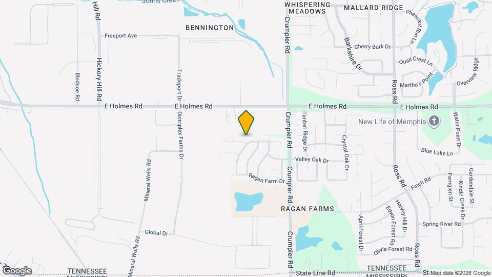 6334 Farm Hill Dr Map and Location Details