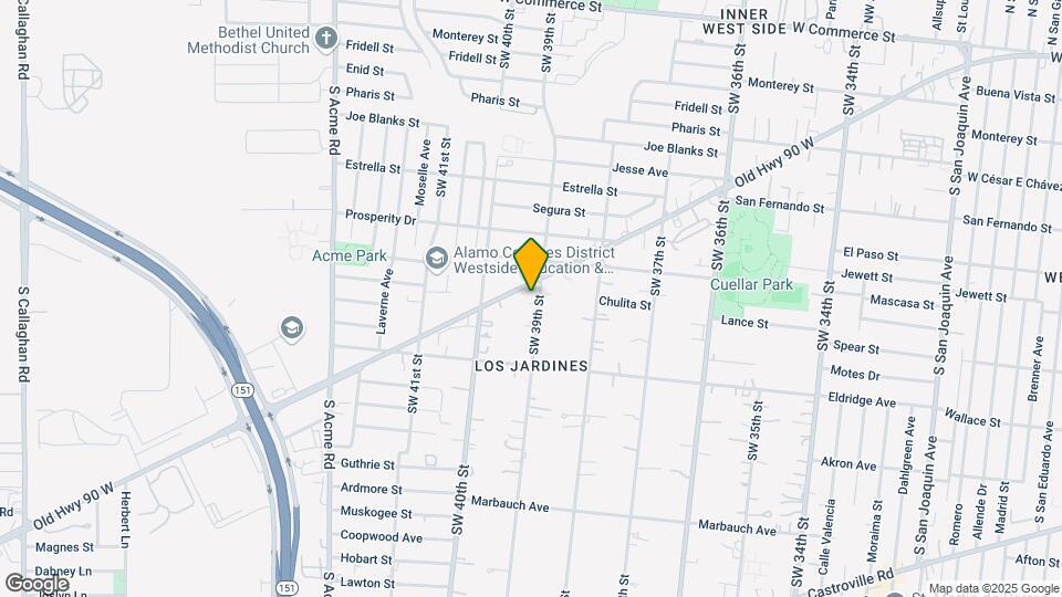 563 SW 39th St Map and Location Details
