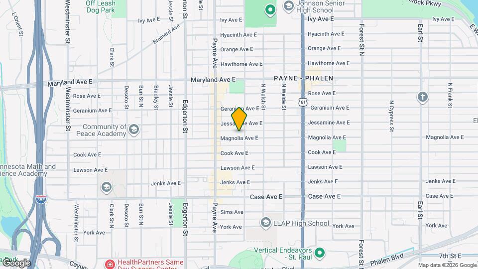 685 Magnolia Ave E Map and Location Details
