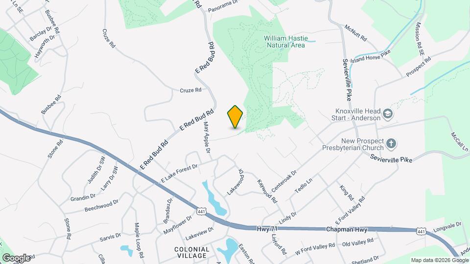 609 Post Oak Ln Map and Location Details