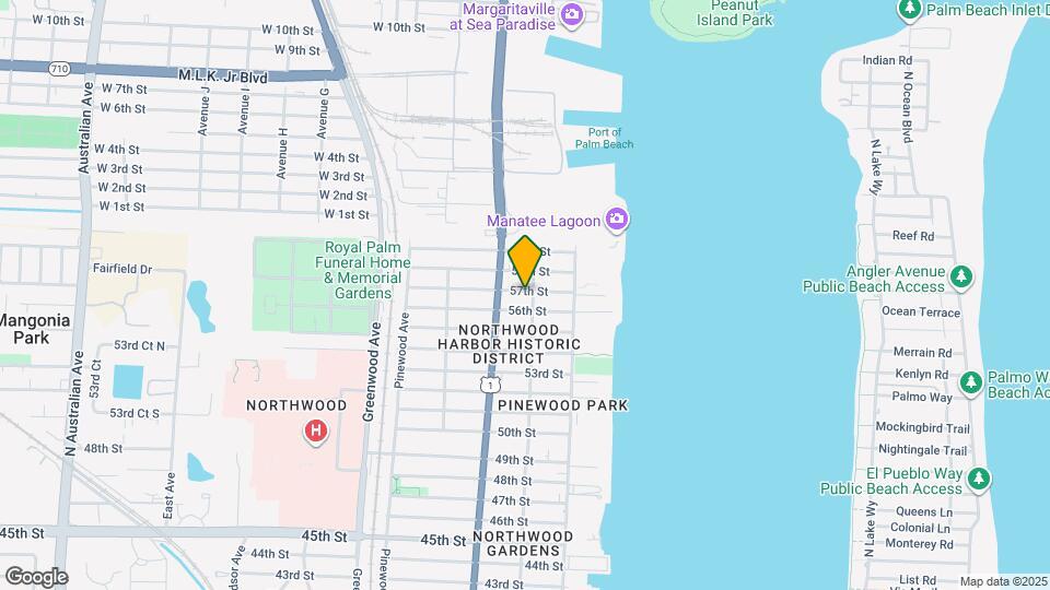 508 57th St Map and Location Details