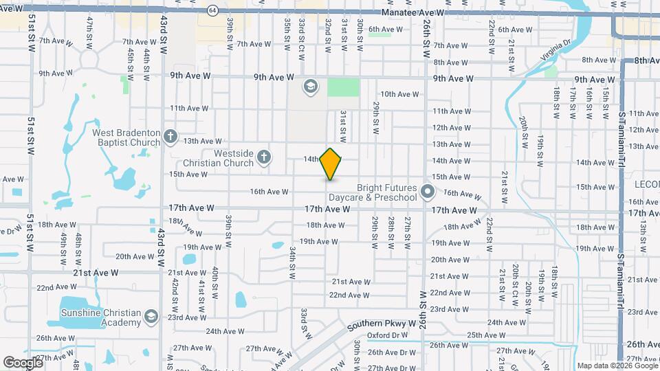 1507 32nd St W Map and Location Details