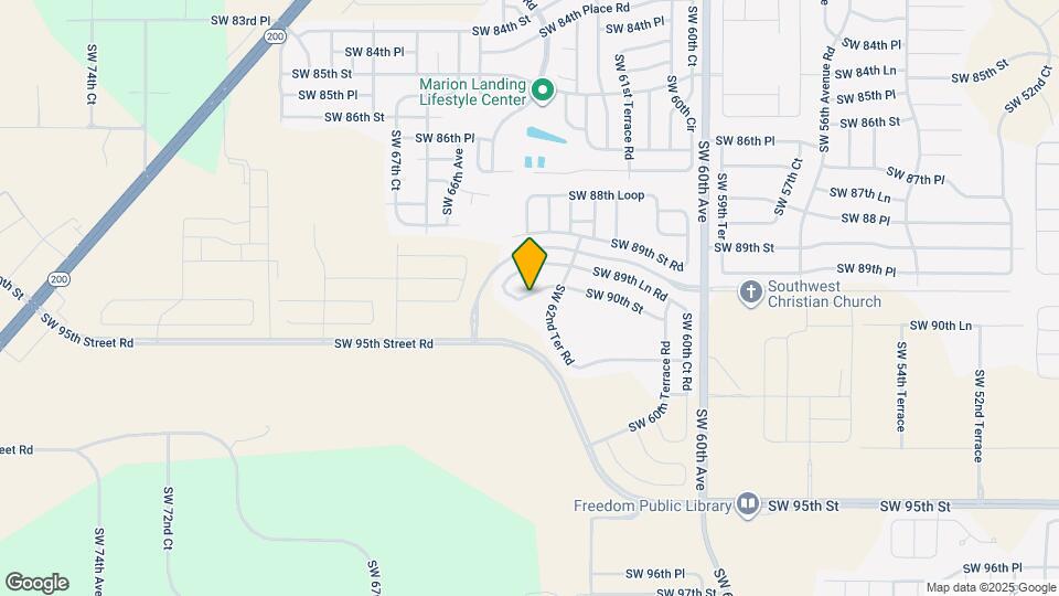 6933 SW 89th Ln Map and Location Details