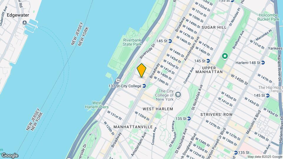 610 W 138th St Mapa y Detalles de la Ubicación