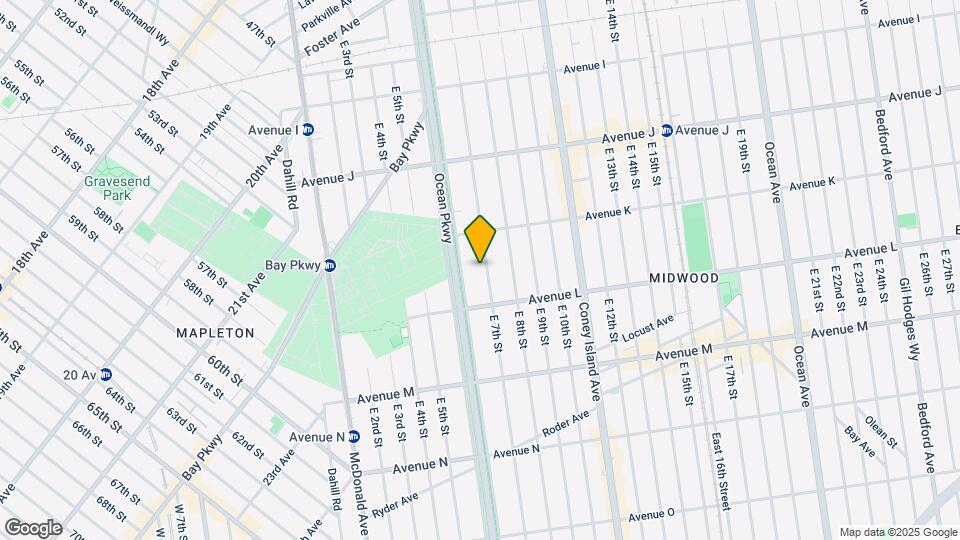 1240 E 7th St Mapa y Detalles de la Ubicación