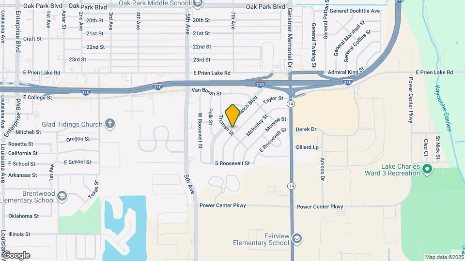 3505 Truman St Map and Location Details