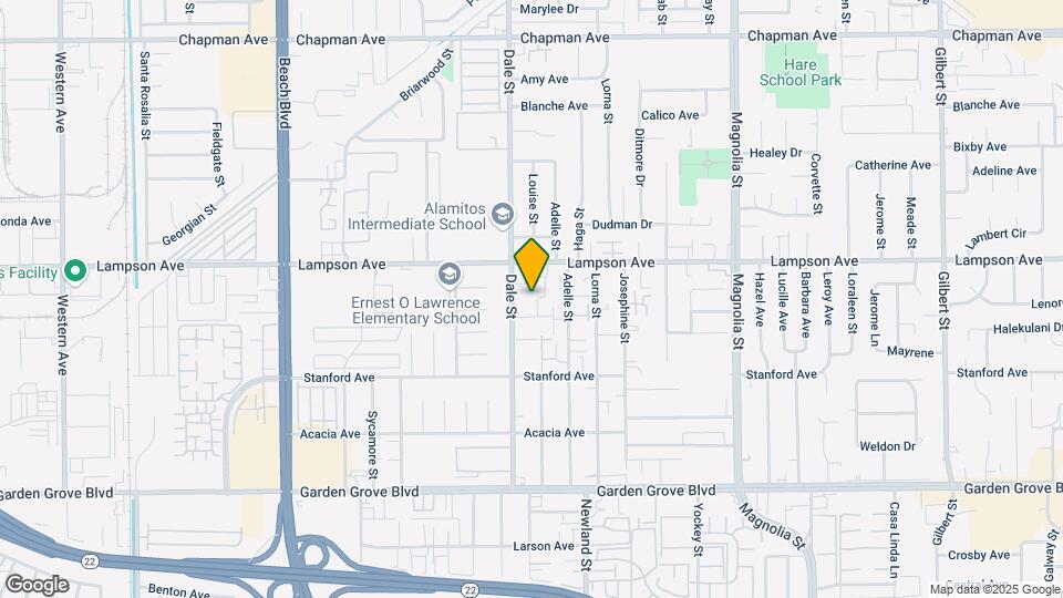 12562 Dale St, Unit #30 Mapa y Detalles de la Ubicación