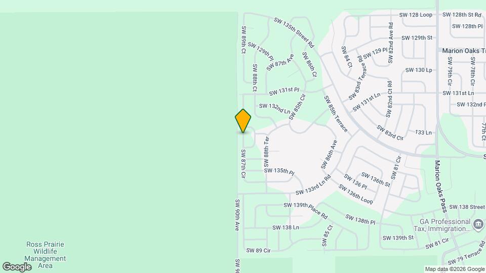 13530 SW 87th Cir Map and Location Details
