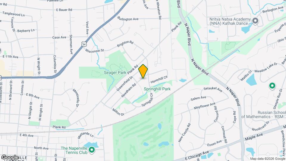 1208 Needham Rd Map and Location Details