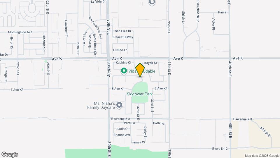 43425 32nd St E Map and Location Details