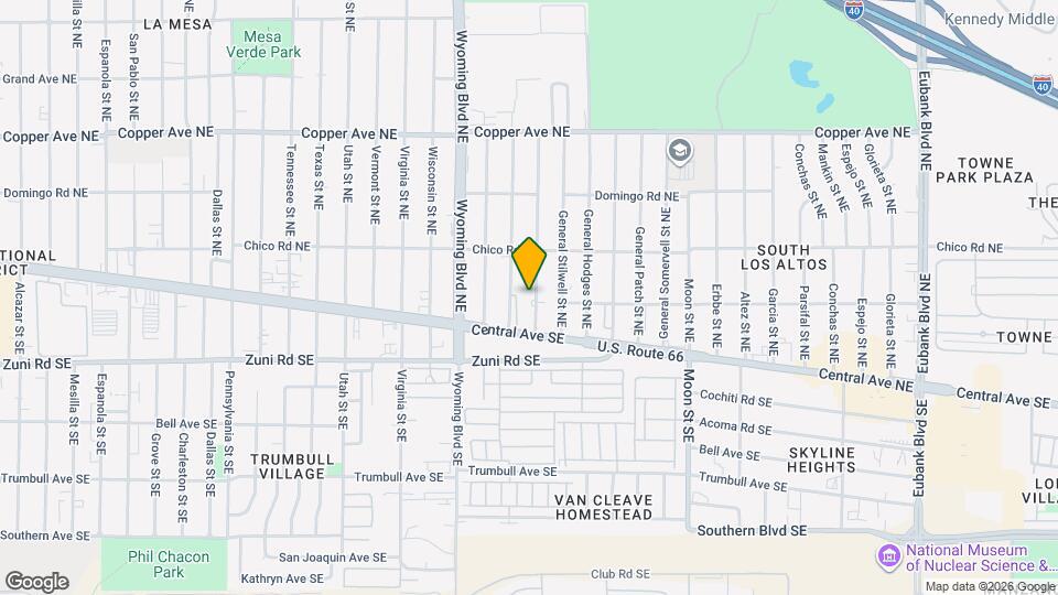 121 General Arnold St NE, Unit B copy Map and Location Details