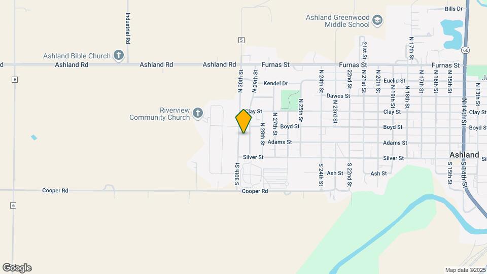 Ashland West Apartments Mapa y Detalles de la Ubicación