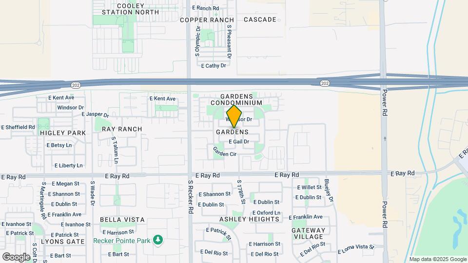 4178 E Orchid Ln Map and Location Details