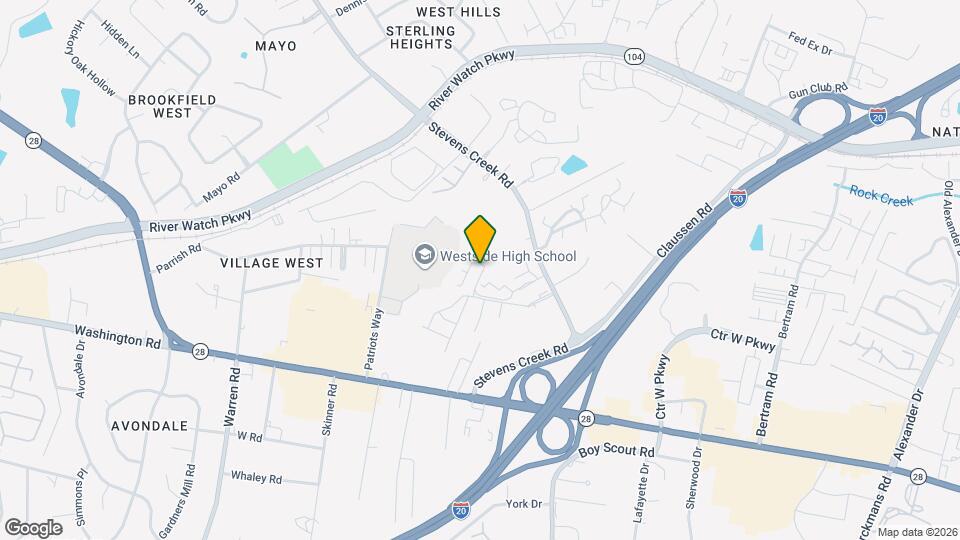 1014 Grasmere Dr Map and Location Details