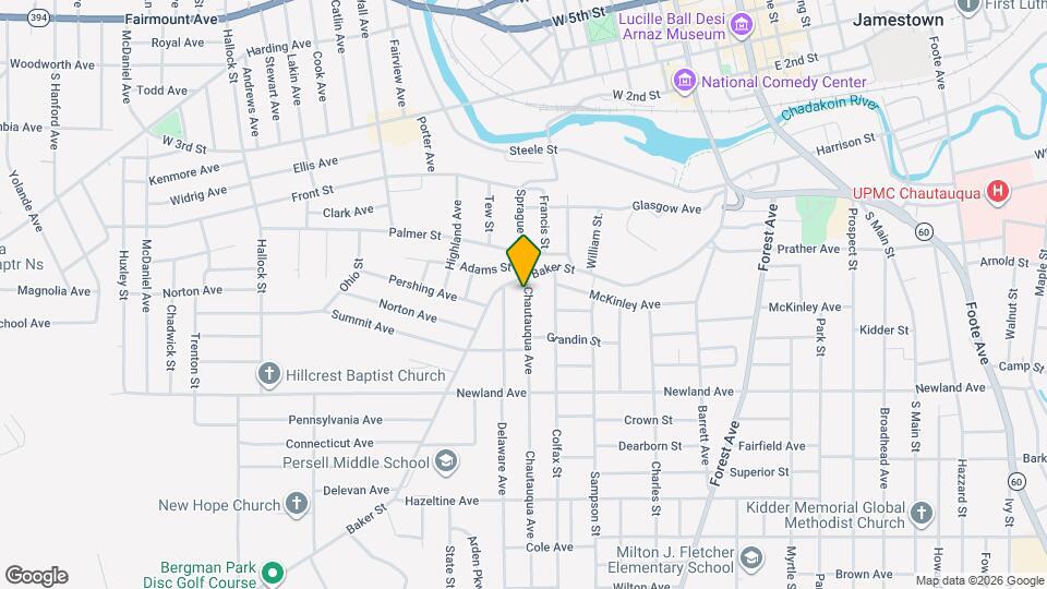10 Chautauqua Ave Mapa y Detalles de la Ubicación