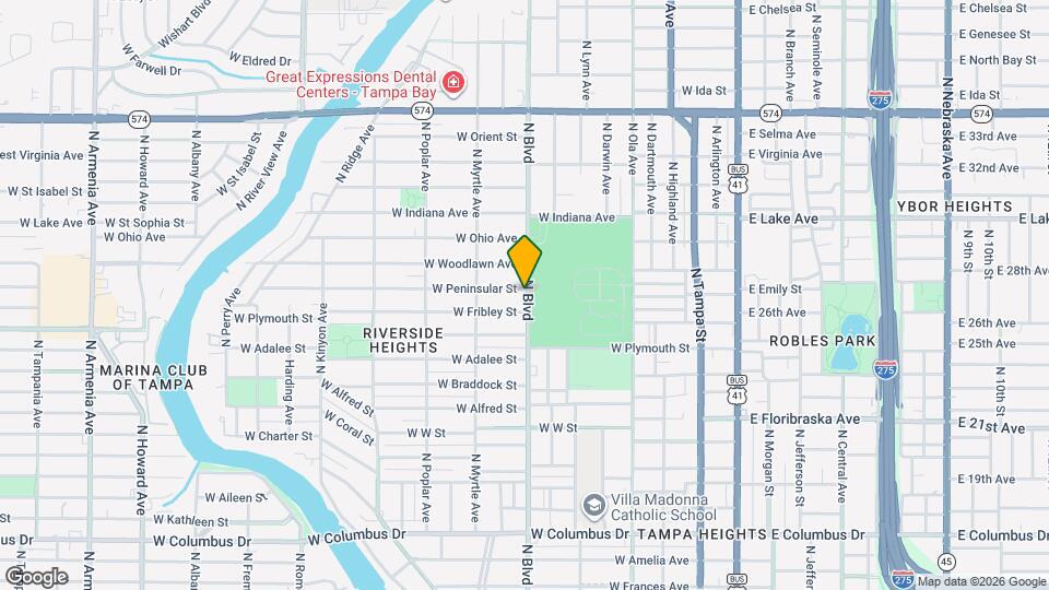 702 W Peninsular St Map and Location Details
