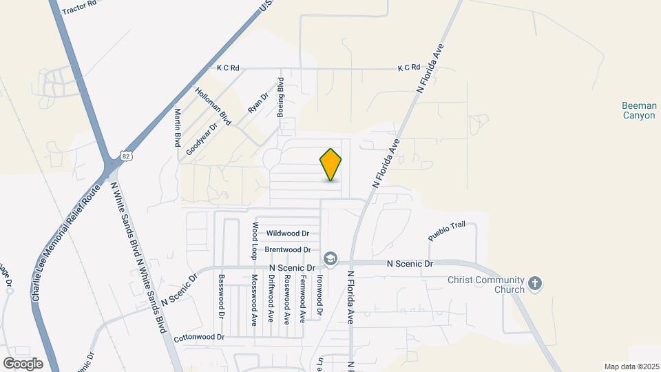 568 San Simon Dr Map and Location Details