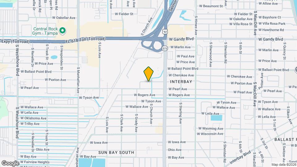 3902 W Paxton Ave Map and Location Details