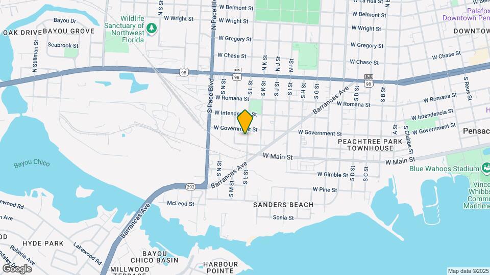 461 S L St Mapa y Detalles de la Ubicación