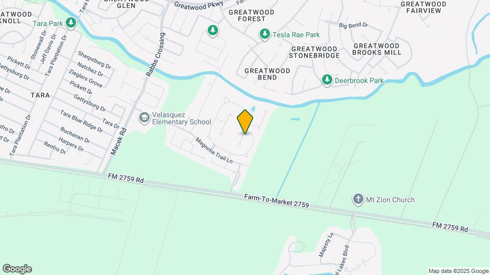 618 Cypress Creek Ln Mapa y Detalles de la Ubicación