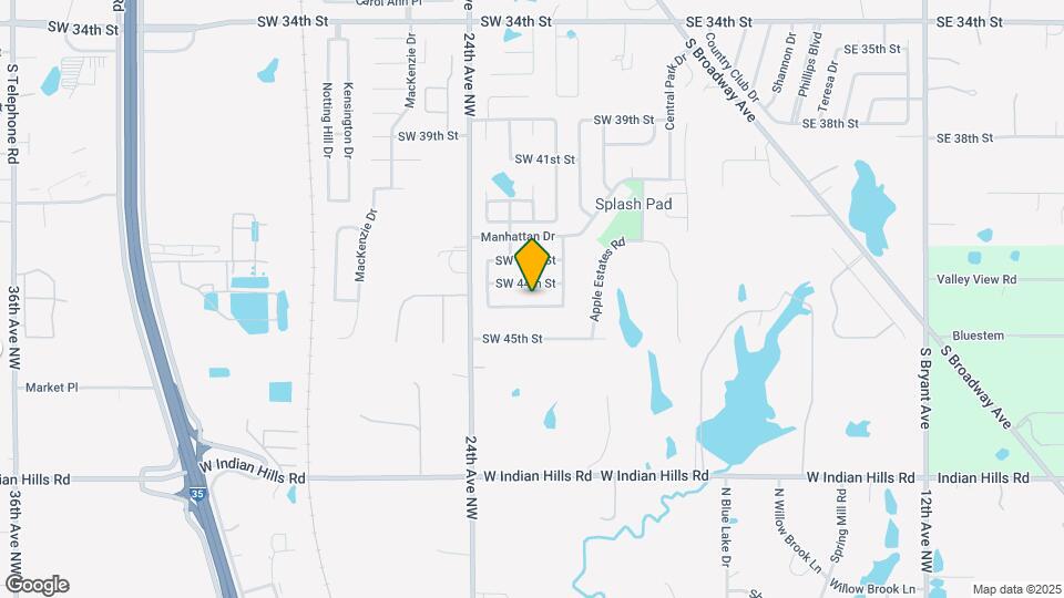 601 Apple Tree Ln Map and Location Details