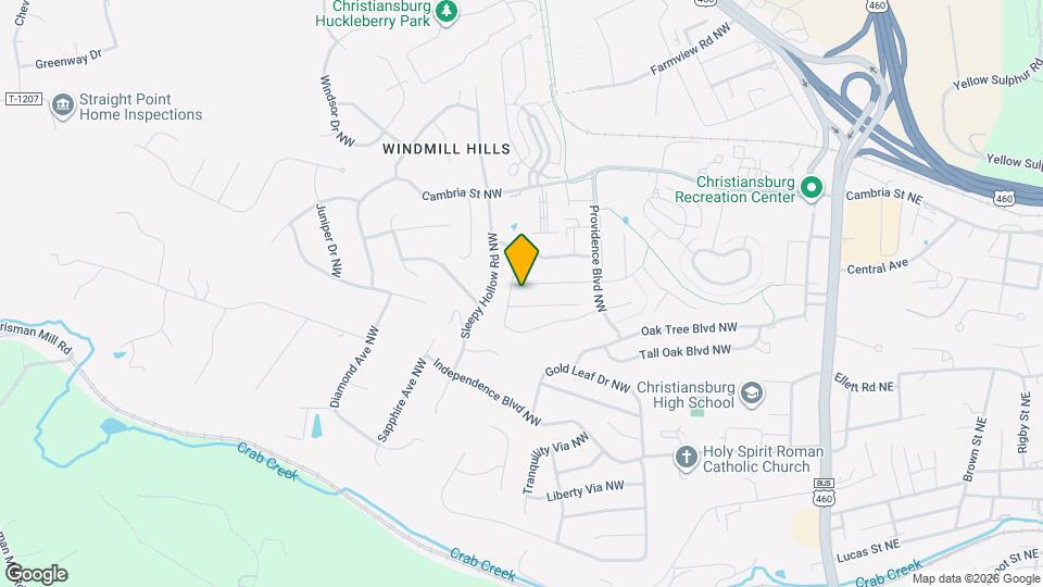 645 Twisted Oak Dr NW Mapa y Detalles de la Ubicación