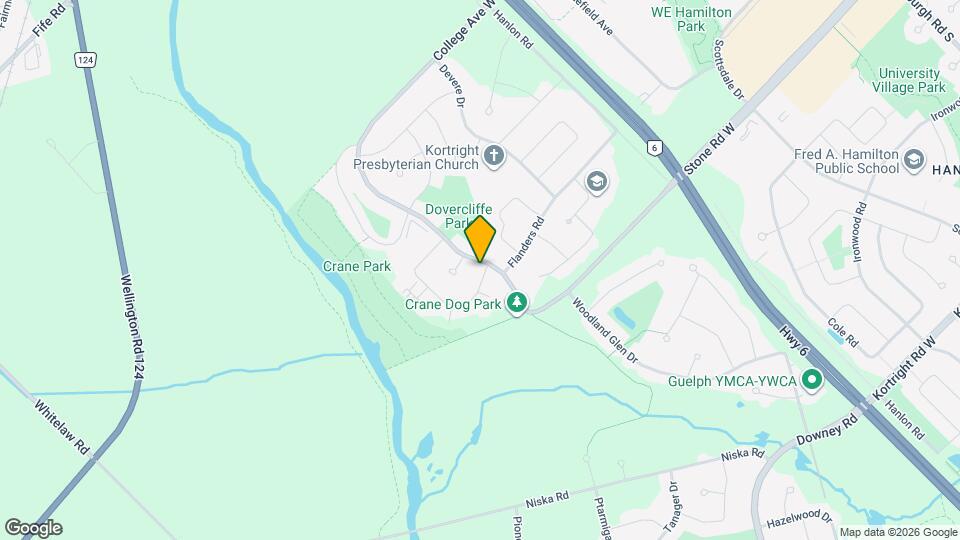 126 Conroy Cres Map and Location Details