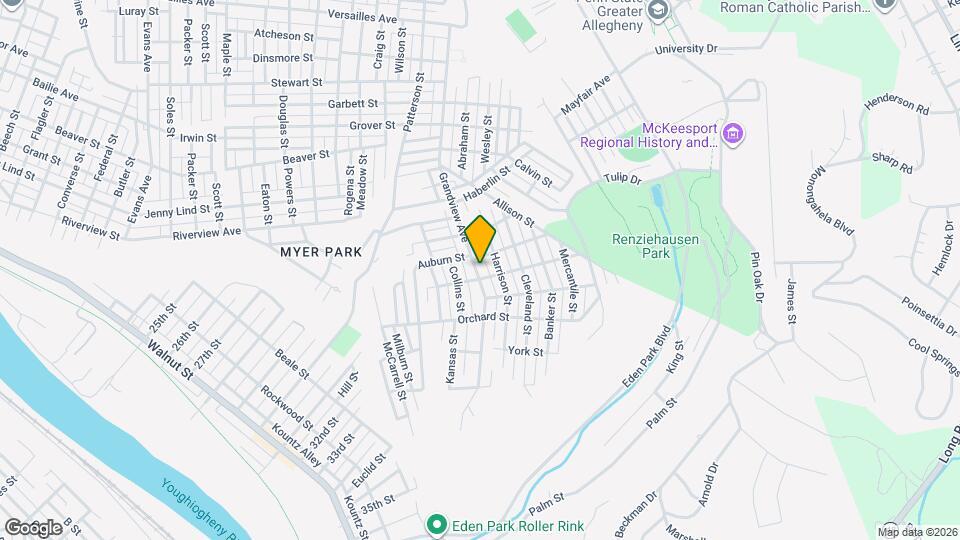 2311 Grandview Ave Map and Location Details