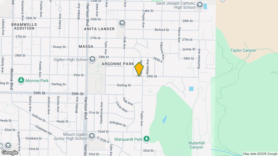 1475 29th St Map and Location Details