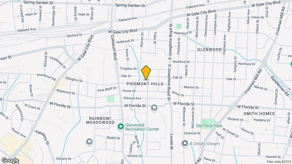 1702 Marion St Map and Location Details