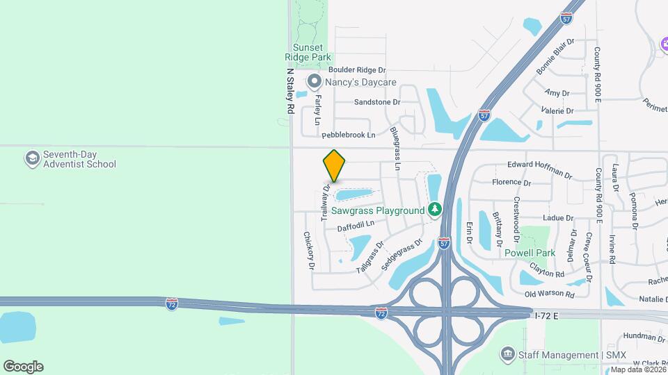 3921 Trailway Dr Map and Location Details