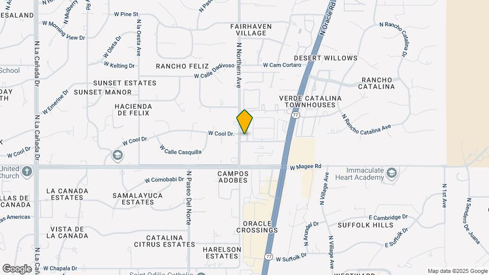 8119 N Peppersauce Dr Map and Location Details