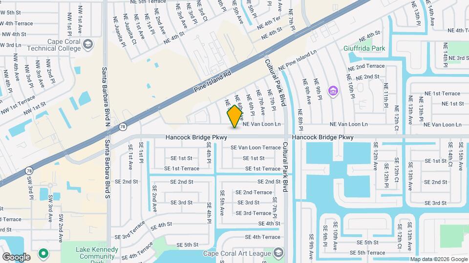 519-521 Hancock Bridge Pkwy, Unit 521 Hancock Bridge Pkwy Mapa y Detalles de la Ubicación