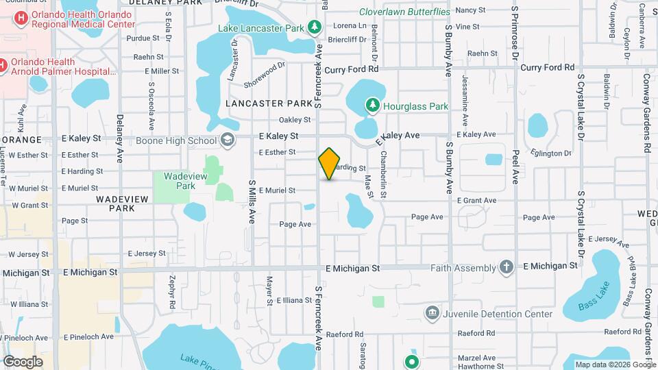 1610 Triangle Ave Map and Location Details