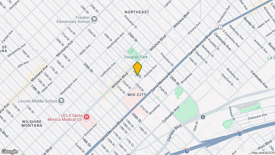 1242 24th St, Unit #A Map and Location Details