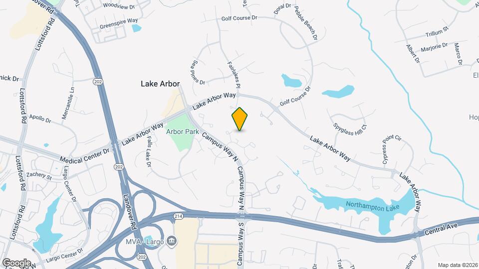 10606 Fitzgibbon Ct Map and Location Details