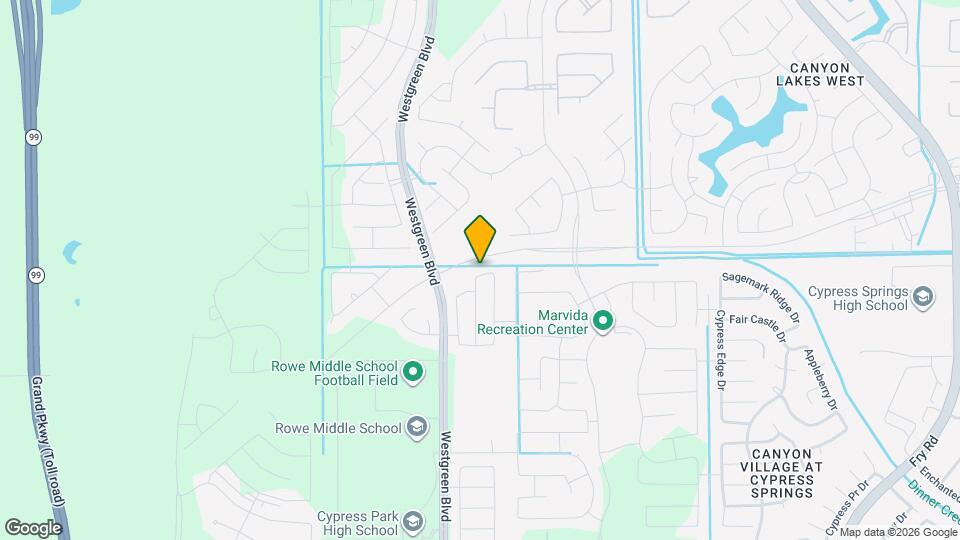 21322 Cypress Autumn Dr Map and Location Details