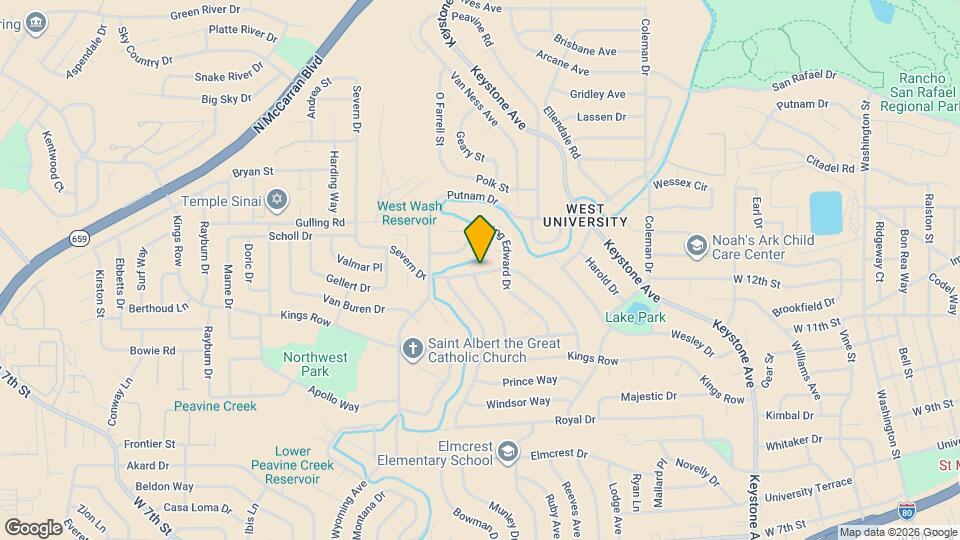 2085 Severn Dr Map and Location Details